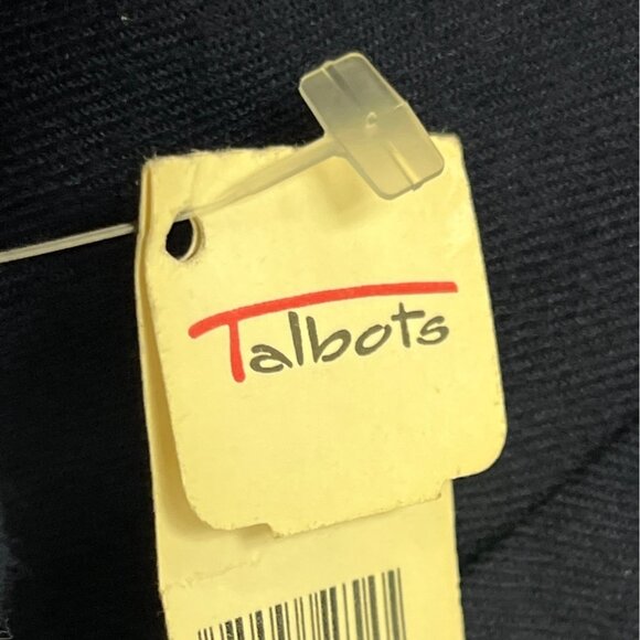 Talbots Womens Navy Blazer Long Sleeve Two-Button Closure Lined Sz 4 - New - Picture 7 of 8